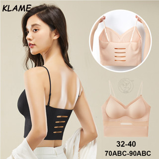 Klame M-XXL ชุดชั้นใน คอวี เซ็กซี่ ไร้รอยต่อ ไร้รอยต่อ ฤดูร้อน สําหรับผู้หญิง KLM276