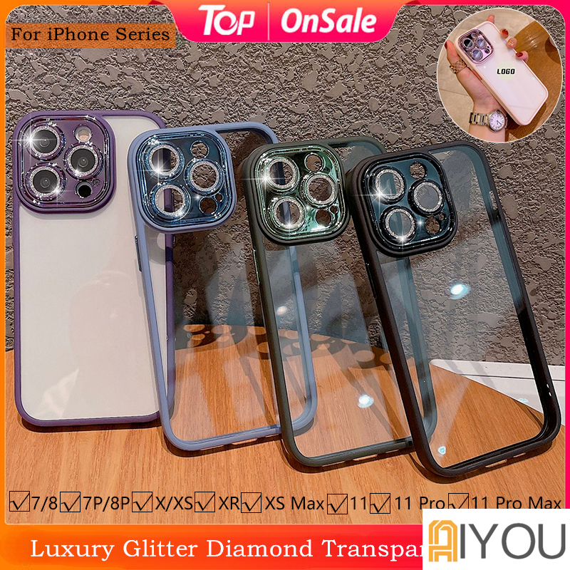 เคสโทรศัพท์มือถือแบบแข็ง กันรอยเลนส์กล้อง สําหรับ iPhone 16 15 14 pro max 13 pro max 12 pro max 11