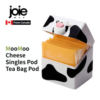 Joie กล่องเก็บชีส ชีส ชีส สไลซ์ MooMoo Singles Pod วัวชีสหั่นสด รักษาความสด ช่องแช่แข็ง ปิดผนึก กล่องเก็บเนย ที่จ่ายชา สร้างสรรค์