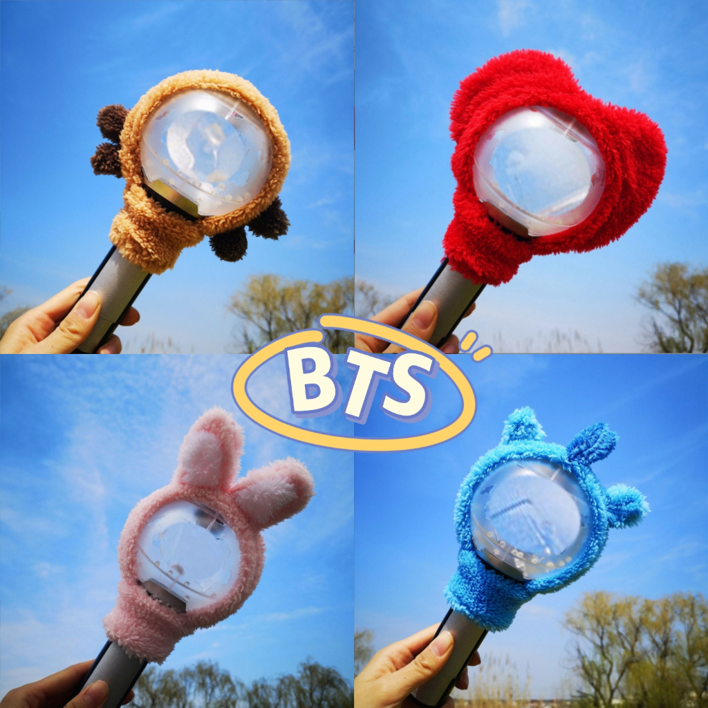 BB BTS Concert S Support Lamp Holder Youth League Hand Lamp Ami Stick Plush Protective Case lightstick