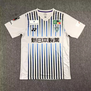 เสื้อกีฬาแขนสั้น ลายทีมชาติฟุตบอล Fukuoka Hornets 23/24 ชุดเยือน