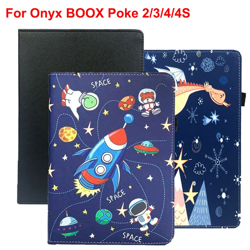 สําหรับนิล BOOX Poke 4 กรณี 6 นิ้ว Poke4 Poke4s Poke3 Poke2 หนังปกหลังสําหรับ Onyx BOOX Poke 4S สําห