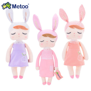 ของแท้ Metoo ของเล่นตุ๊กตากระต่ายแองเจลาน่ารัก สไตล์วินเทจ
