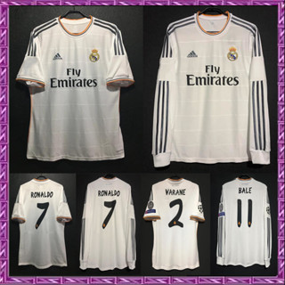 เสื้อกีฬาแขนสั้น ลายทีมฟุตบอล Real Madrid 2013/2014 ชุดเหย้า