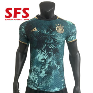 【SFS】เสื้อกีฬาแขนสั้น ลายทีมชาติฟุตบอล WC Germany Player Version 2023 ชุดเหย้า ไซซ์ S-2XL คุณภาพสูง