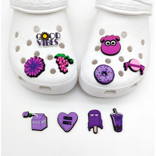 CROCS Jibbitz รองเท้าแตะ PVC ลายการ์ตูนน่ารัก เหมาะกับของขวัญ สําหรับตกแต่งสวน ปาร์ตี้เด็ก