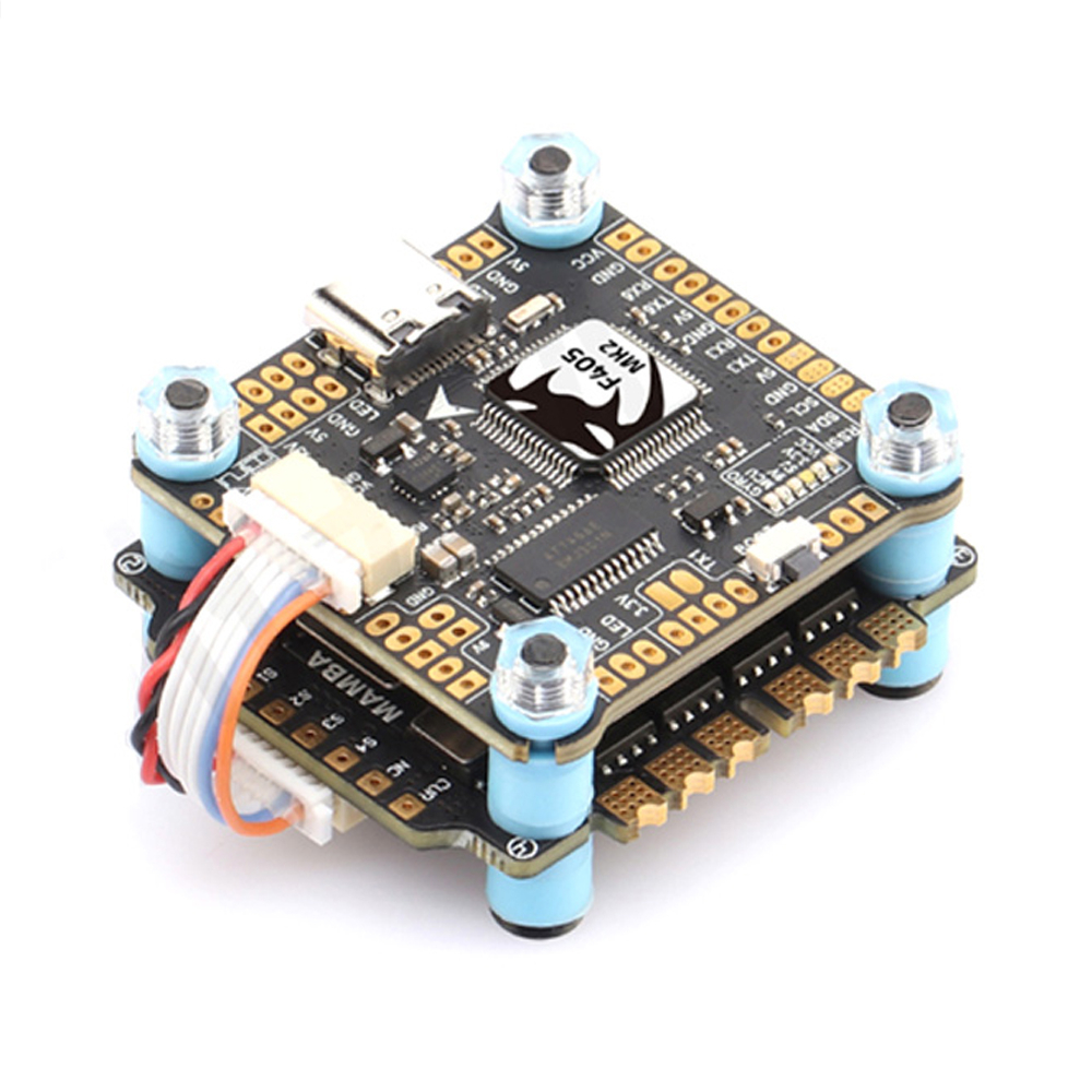 Mamba STACK F405 MK2 V2 6S ตัวควบคุมการบิน และโดรนแข่งขัน F50 BLS F40 MK2 3-6S BLHeli's ESC Dshot 300 600 สําหรับโดรน FPV