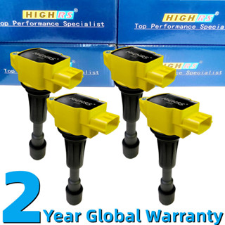 คอยล์จุดระเบิด สําหรับ Mazda 2 L4 1.5 ลิตร 2011 2012 2013 2014 ignition coil set of 4