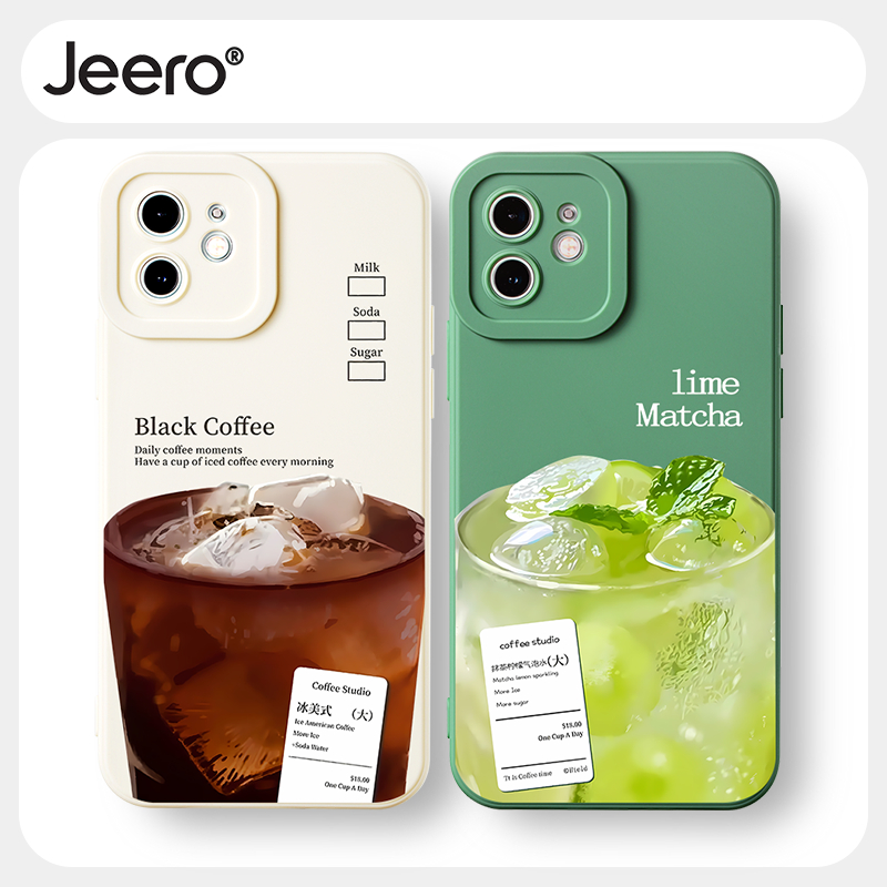 Jeero เคสคู่ เคสไอโฟน คู่รัก กันกระแทกซิลิโคนนุ่มน่ารักตลก เคสโทรศัพท์ Compatible for iPhone 16 15 14 13 12 11 Pro Max SE 2020 X XR XS 8 7 6 6S Plus พลัส HFF2924
