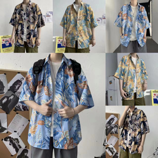 เสื้อวินเทจ เสื้อฮาวาย เสื้อเชิ้ต hawaii หลายสไตล์ 100 แบบ รุ่น 9223