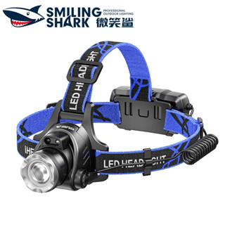 Smilingshark TD1113 ไฟคาดหัว M77 ไฟหน้า led  ซูมได้ 4500lm พร้อม 3 โหมด กันน้ํา สําหรับตั้งแคมป์ เดินป่า ล่าสัตว์ ตกปลา