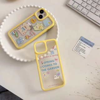 เคสโทรศัพท์มือถือ Tpu แบบนิ่ม ลายหมี สําหรับ iPhone 14 14promax 14pro 12Pro 13Pro 11