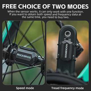 【TH Delivery】ROCKBROS เซนเซอร์วัดความเร็ว และจังหวะ สําหรับจักรยานเสือภูเขา MTB Road ANT+ GPS