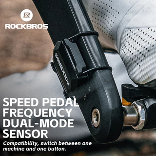 【TH Delivery】ROCKBROS เซนเซอร์วัดความเร็ว และจังหวะ สําหรับจักรยานเสือภูเขา MTB Road ANT+ GPS