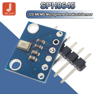 Gy-sph0645 I2S MEMS โมดูลเซนเซอร์ไมโครโฟน SPH0645LM4H สําหรับ Arduino Zero Raspberry Pi FZ3483