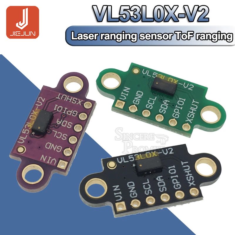GY-530 VL53L0X Time-of-Flight (ToF) เลเซอร์ตั้งแต่เซนเซอร์ Breakout 940nm GVL53L0X-V2 โมดูลระยะทาง I
