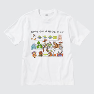 Uniqlo เสื้อยืดแขนสั้น พิมพ์ลาย Pixar Art (UT) สําหรับผู้ชาย และผู้หญิง 457983