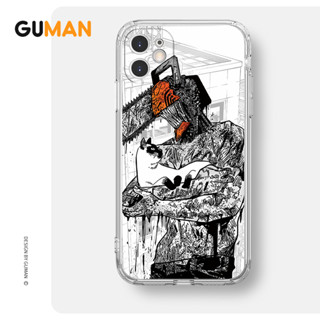 Guman เคสไอโฟน เคสซิลิโคนนุ่มกันกระแทกใสลายการ์ตูนอนิเมะตลก เคสโทรศัพท์ Compatible for iPhone 14 13 12 11 Pro Max SE 2020 X XR XS 8 7 Plus xsmax 7plus 8plus พลัส XYB1607