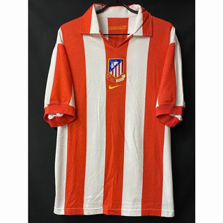 เสื้อยืด ลายทีมชาติฟุตบอล Gaopin 1903 2003 season Atletico Madrid Centennial Edition สไตล์เรโทร