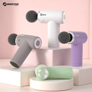 Booster MINI X6 ปืนนวดกล้ามเนื้อไฟฟ้า น้ําหนักเบา และพกพาง่าย Massage Gun ปืนนวดแบบพกพา