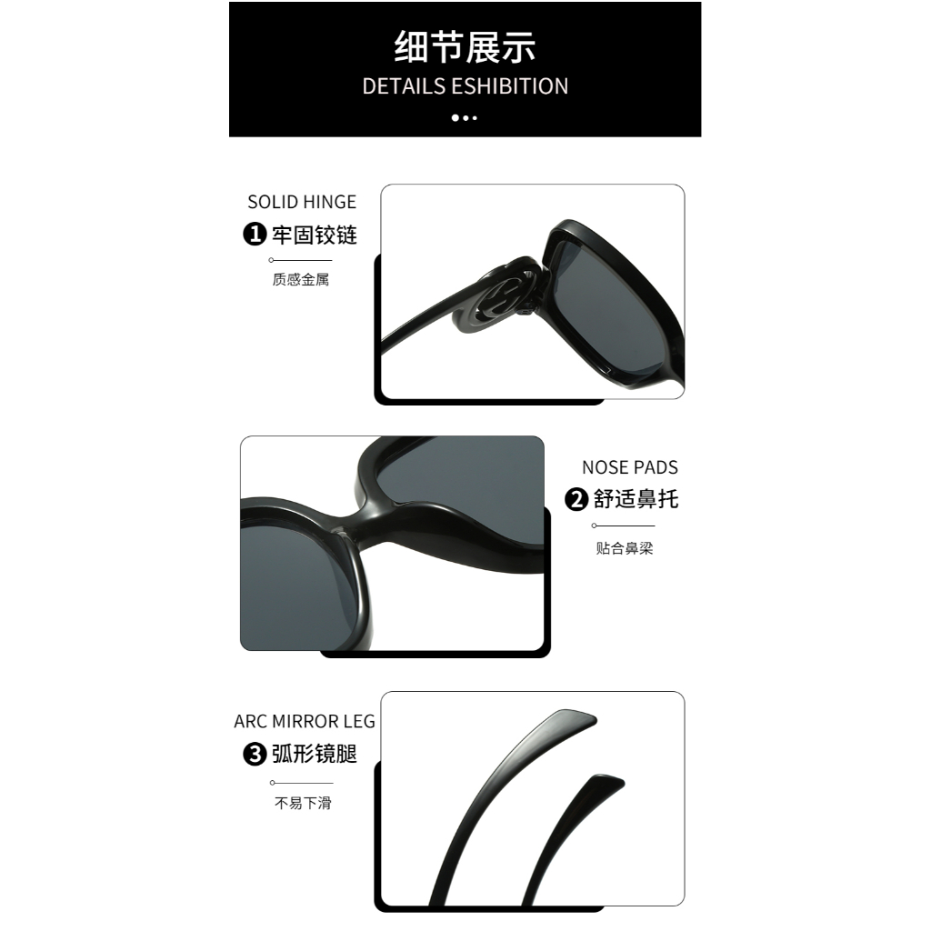 ใหม่ แว่นตากันแดดแฟชั่น กัน UV สไตล์อิตาลี สําหรับผู้ชาย และผู้หญิง เหมาะกับการขับขี่นอกบ้าน 2023 6999