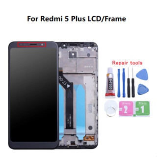 หน้าจอสัมผัส LCD พร้อมกรอบ สําหรับ Redmi 5 Plus