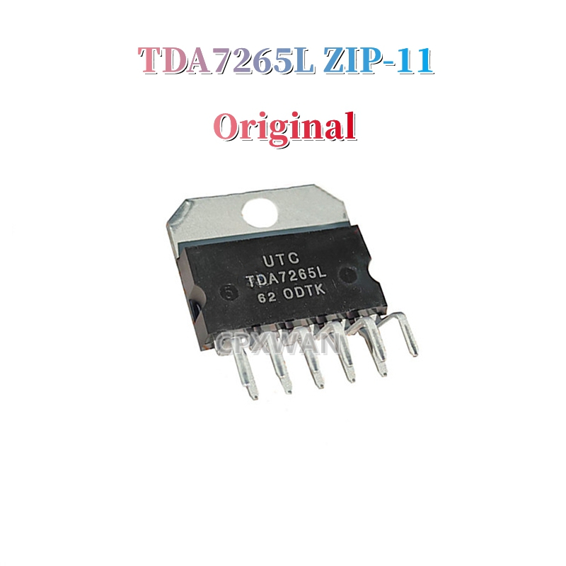 ZIP-11 UTC TDA7265L 1 ชิ้น TDA7265 ZIP11 เครื่องขยายเสียง IC ใหม่ pxy