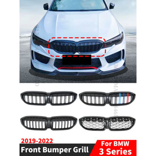 ตะแกรงกระจังหน้ารถยนต์ สําหรับ BMW 3 G20 G21 2019-2022 318i 320d 330i 340i 340d and M Sport