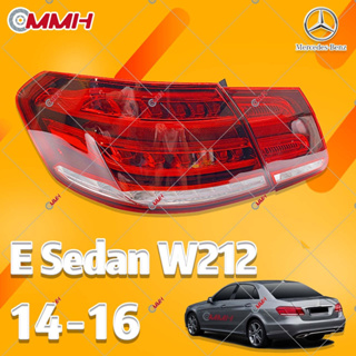 Mercedes Benz E ไฟท้าย W212 (2014-2015) E200 E260 E320 E300 ไฟท้าย เสื้อ​ไฟท้าย ไฟท้าย​แต่ง ไฟท้ายไฟเบรค​ ไฟเลี้ยว ไฟท้ายรถกระบะ Taillamp Taillight ไฟท้าย​ พร้อมทับทิม ไฟท้ายกันชนหลังสําหรับ​ ทับทิมในฝาท้ายไฟท้าย