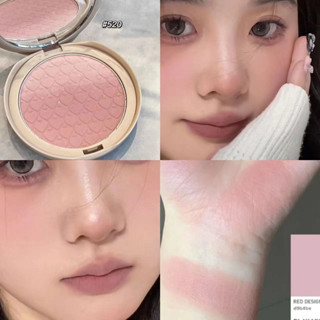 Kakashow บลัชออนไล่โทนสี สามสี บลัชออน ทุกวัน สีขาว สีม่วง สีฟ้า สีนู้ด ธรรมชาติ แต่งหน้า ที่มีชีวิตชีวา สีแดง