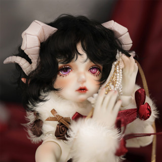 【GEM Of doll】ตุ๊กตา bjd 1/4 Zodiac sign series Aries ขนาด 43 ซม. สีนู้ด 1/4