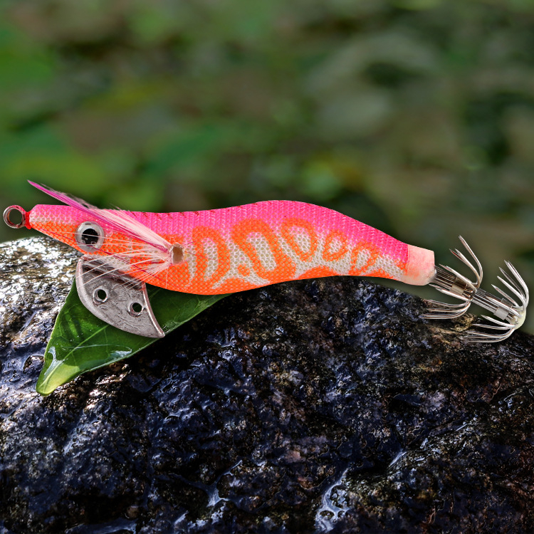 Cheap BKK Hook จิ๊กหมึก Sotong คุณภาพสูง 2.0 4 ชิ้น# เหยื่อตกปลาหมึก Yamashita Yozuri แบบไม้เรืองแสง