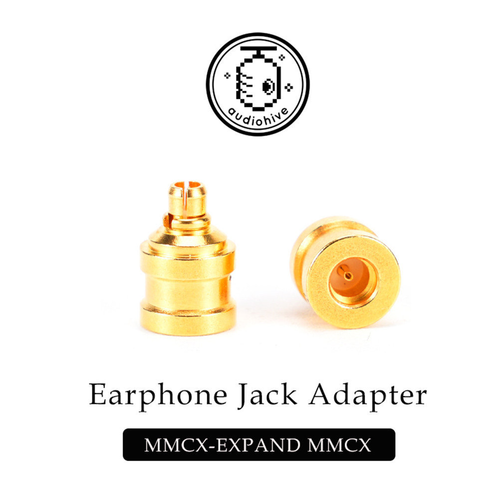 Audiohive Earphone Jack Adapter MMCX 2Pin 0.78 flat - 2Pin Groove Earphone Protector MMCX TO MMCX Fo