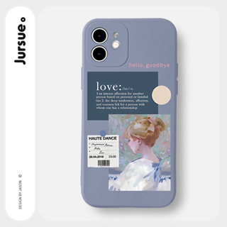 JURSUE เคสไอโฟน เคสซิลิโคนนุ่มกันกระแทกน่ารักตลก เคสโทรศัพท์ Compatible for iPhone 15 14 13 12 11 Pro Max SE 2020 X XR XS 8 7 6 6S Plus พลัส Y3271