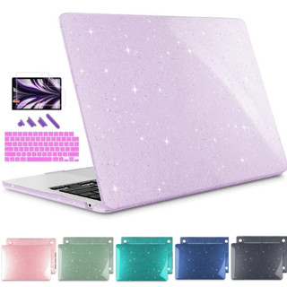 เคสแป้นพิมพ์คริสตัล วิบวับ สําหรับ MacBook case M2 Air 13 13.6 นิ้ว 2022 A2681 2023 Pro 14 16 A2779 A2780 Pro 13.3 นิ้ว A2338 M1 A2337 A2179 2020 A2289 A2251