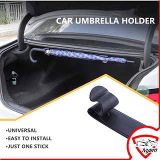 Car Universal Umbrella Hook Holder Car Trunk Mounting Bracket Umbrella Holder Multipurpose Car Holder Hook Self Adhesive