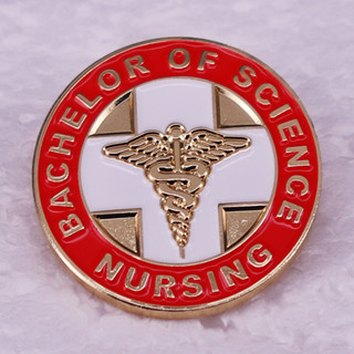 Bachelor of science in nursing BSN เข็มกลัดโลหะ รูปเหรียญบูติก ของขวัญ สําหรับพยาบาล
