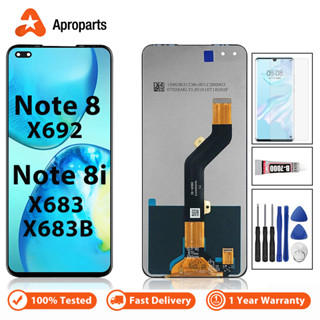 อะไหล่หน้าจอสัมผัส LCD แบบเปลี่ยน สําหรับ Infinix Note 8 X692 Infinix Note 8i X683