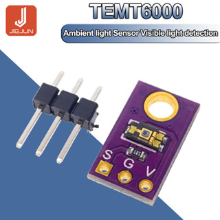 Temt6000 โมดูลเซนเซอร์ตรวจจับแสง แบบอนาล็อก สําหรับ Arduino