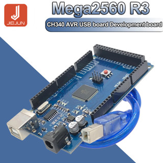 บอร์ดทดลอง 5V MEGA2560 MEGA 2560 R3 (ATmega2560-16AU CH340G CH340) 2560 PRO Embed AVR USB สําหรับเครื่องพิมพ์ 3D Arduino