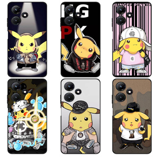 เคส Infinix Hot 30 4G X6831 Case การ์ตูน Pokemon Pikachu Soft TPU เคสซิลิโคน โทรศัพท์มือถือ เคส