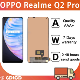 หน้าจอ Oppo RealMe Q2 Pro จอแสดงผล LCD หน้าจอสัมผัส Digitizer แบบเปลี่ยน