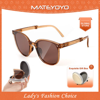 Mateyoyo แว่นตากันแดด UV400 ทรงสี่เหลี่ยม สีแดง หรูหรา แฟชั่นฤดูร้อน สําหรับผู้ชาย และผู้หญิง