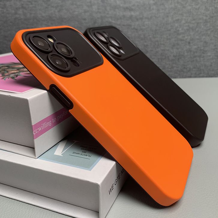 【2 in 1/hard case/Orange】เคส compatible for iPhone x xr xs max 11 12 13 14 15 pro max case