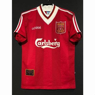 เสื้อกีฬาแขนสั้น ลายทีมชาติฟุตบอล Liverpool Gao Pin 1995 1996 season ชุดเหย้า