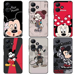 เคส Infinix Hot 30i X669 Case การ์ตูน Mickey Minnie Soft TPU เคสซิลิโคน โทรศัพท์มือถือ เคส