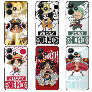 เคส Infinix Hot 30i X669 Case การ์ตูน One Piece Luffy Soft TPU เคสซิลิโคน โทรศัพท์มือถือ เคส