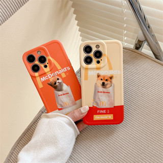 เคสโทรศัพท์มือถือ TPU ลายตัวละครแมว และสุนัข สําหรับ iPhone 14 Promax 13 Pro max 12 11