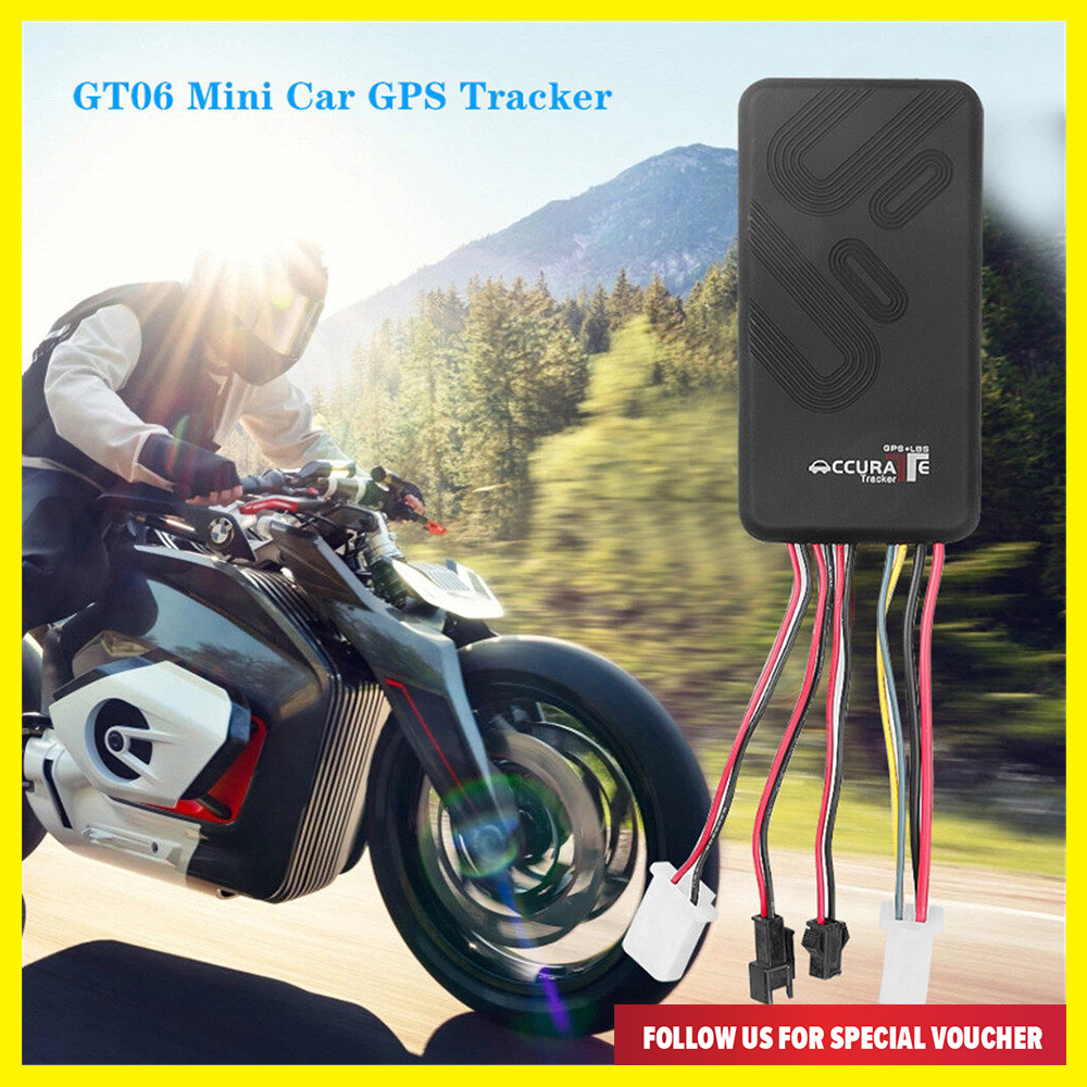GT06 รถ GPS Tracker SMS GSM GPRS รถ Tracker Locator Anti-theft Tracking Alarm Monitor Locator ระยะไก