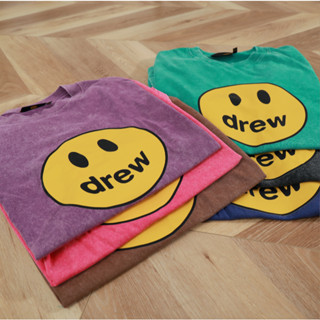 ขายดี เสื้อยืดแขนสั้นลําลอง พิมพ์ลาย Drew house สไตล์คลาสสิก เรโทร สําหรับผู้ชาย และผู้หญิง